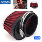 High Flow Air Filter for Motocross Scooter (2”/51mm)
