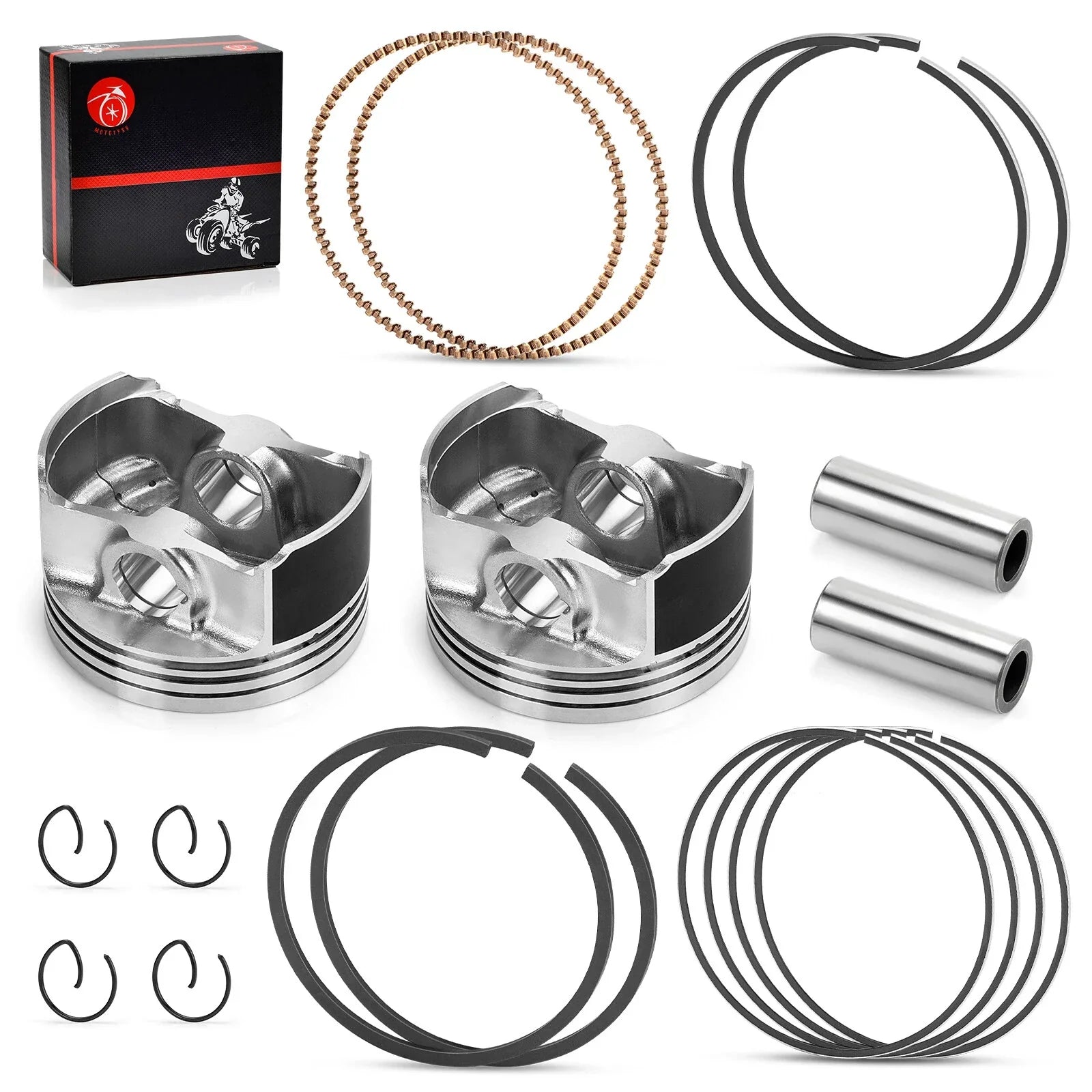 Top End Rebuild Kit Piston & Rings for Polaris Ranger 800 (2010–2017)