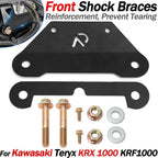 Front Shock Mount Braces Plate Kit for Kawasaki KRX 1000 (2019–2023)