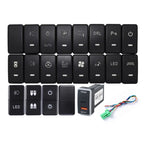 2X LED Dashboard Control Switch Button for Honda Accord (2003–2007)