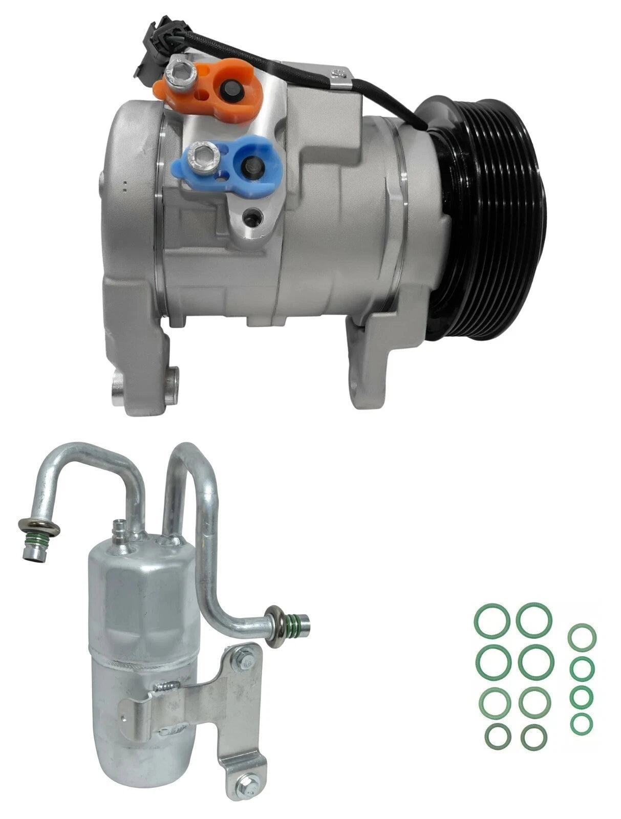 AC Compressor Kit Replacement for Dodge Ram 4000 5.7L V8 (2007-2007)