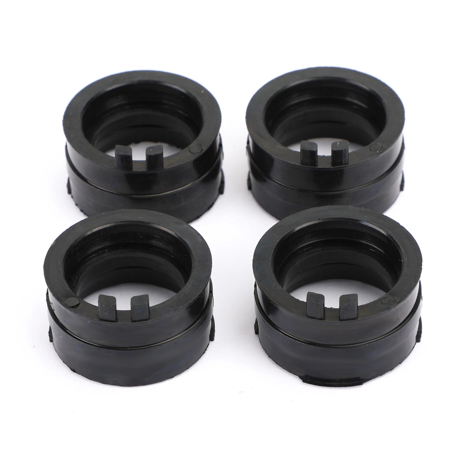 4X Intake Manifold Boots for Honda CBR 650 F PC19 PC23 (1987–1990)