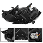 LED Headlight for Nissan Rogue (2014–2016) Right Passenger Side