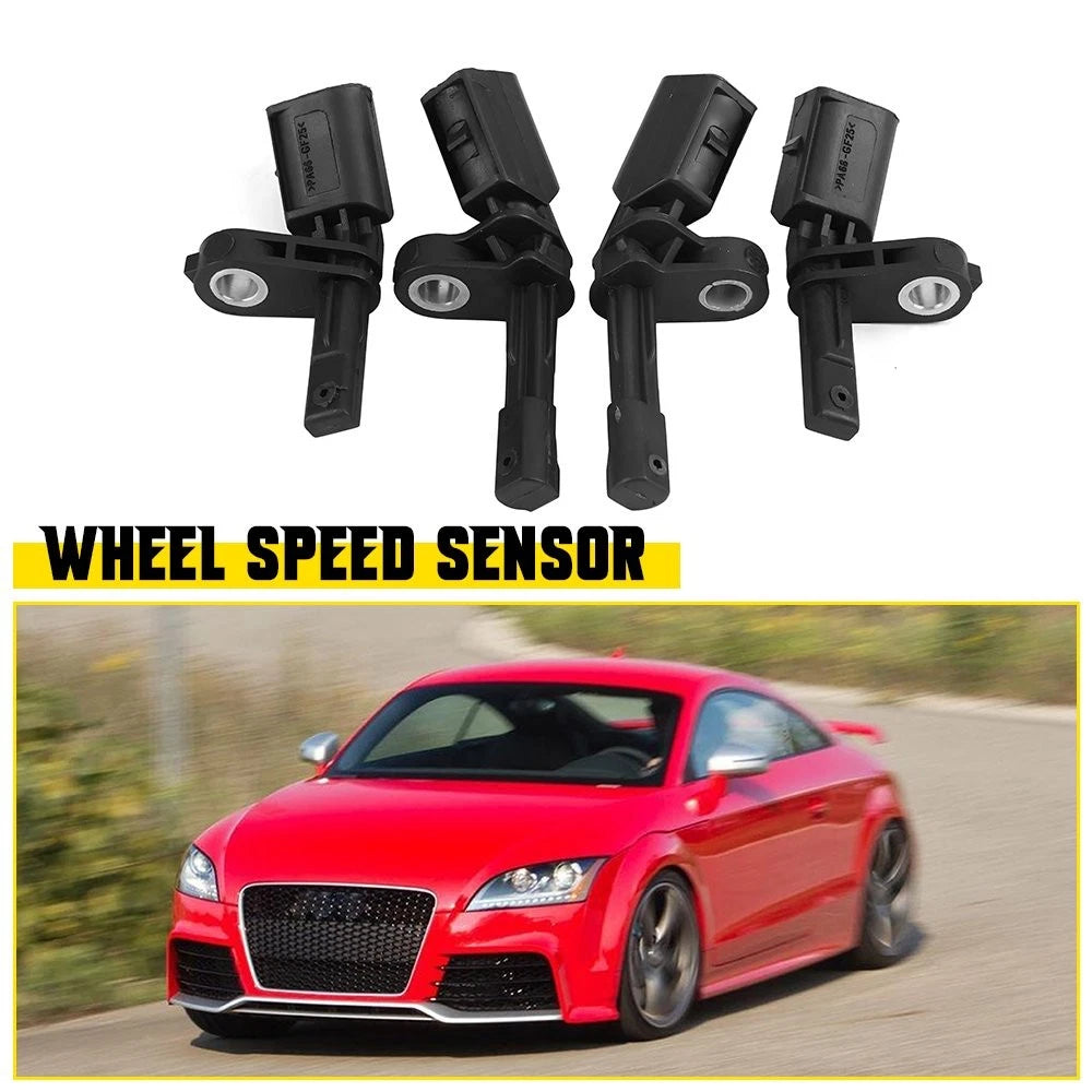 Set of 2 ABS Wheel Speed Sensors for VW Beetle, Bora, Golf, GTI, Passat (1998–2005)