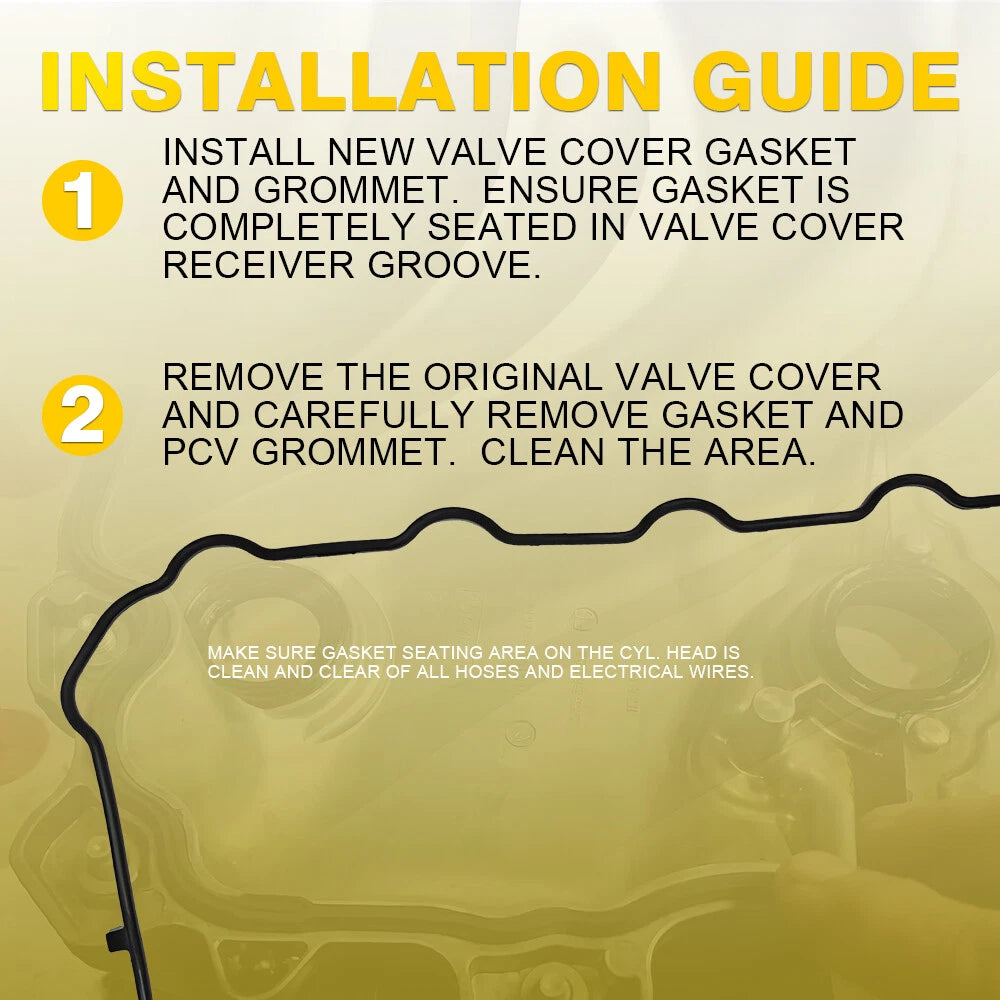 Valve Cover Gasket Set for Toyota RAV4 Venza (2009-2016)