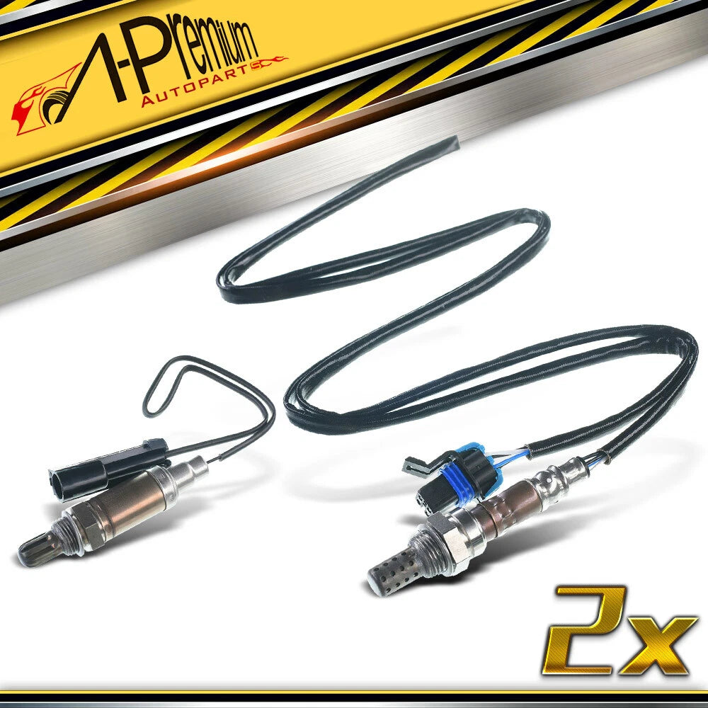 2pc Upstream Downstream O2 Oxygen Sensor for Chevrolet Cavalier (2000–2005)