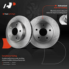 Front Disc Brake Rotor, Pads & Hub Bearing for Jeep Grand Cherokee