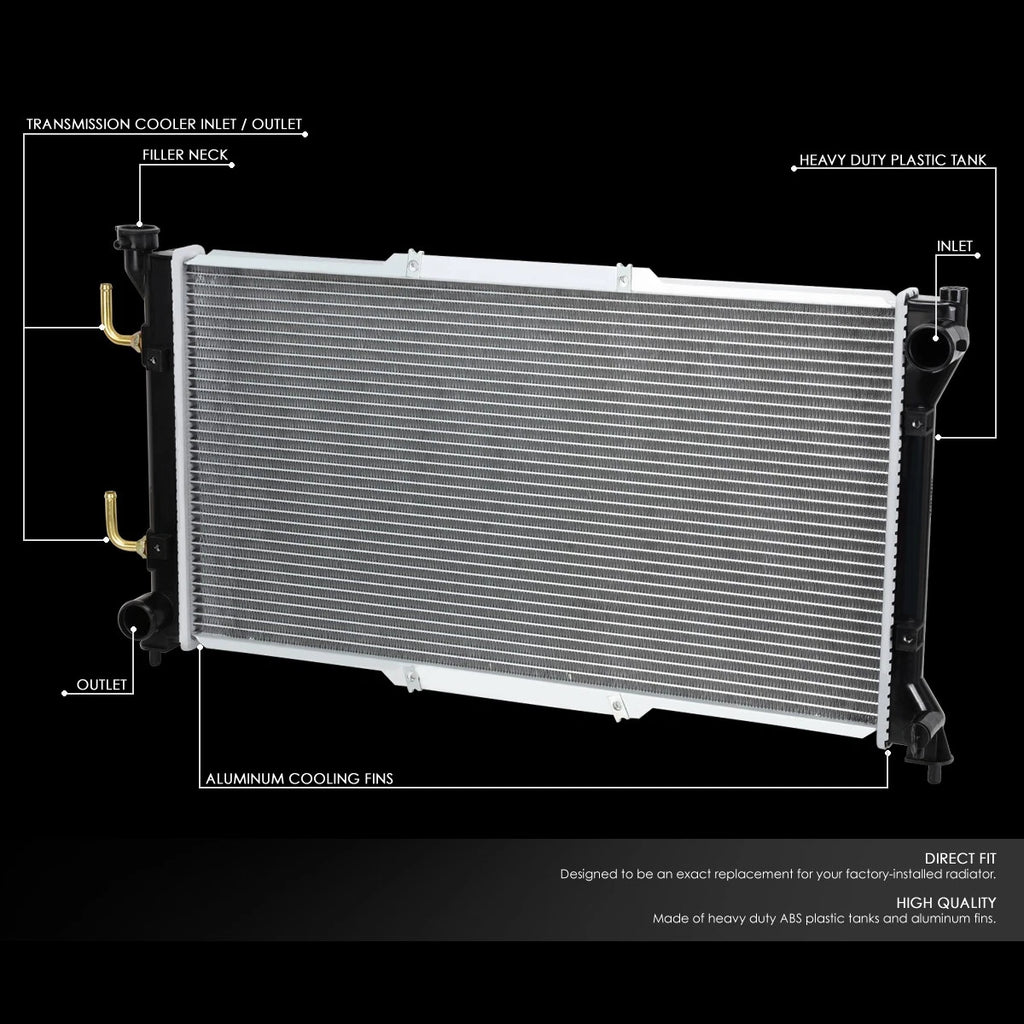 Aluminum Core Cooling Radiator for Subaru Legacy (1995–1999) DPI 1839