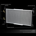 Aluminum Core Cooling Radiator for Subaru Legacy (1995–1999) DPI 1839