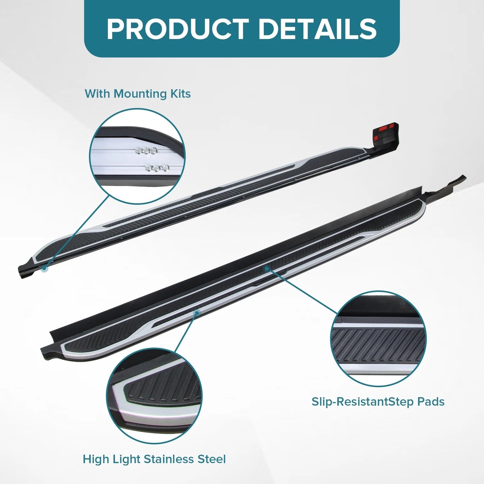 Running Boards for Ford Explorer (2020–2025)