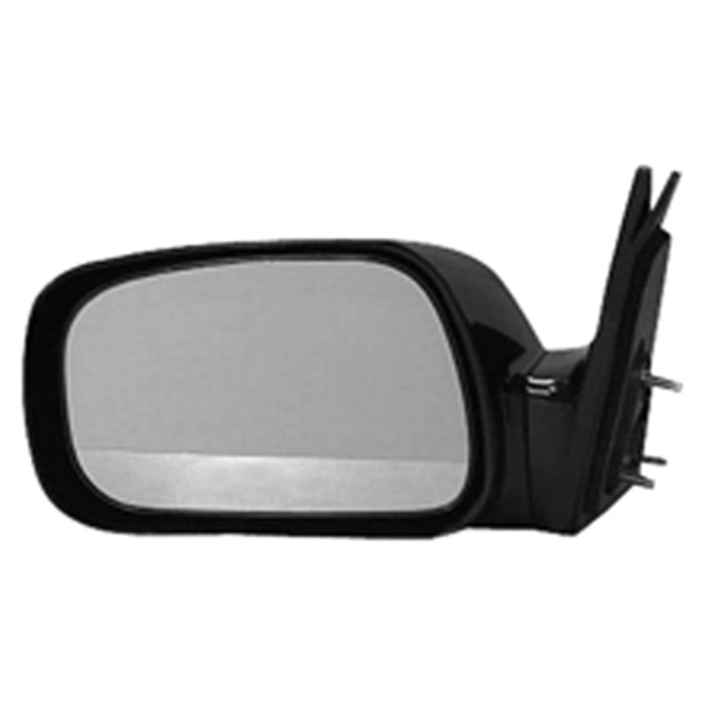 Replacement Ready to Paint Driver Side Power Door Mirror w/o Heated Glass