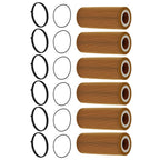 6PCS Oil Filter for Porsche Cayenne VW Touareg Audi (2005–2018) 06E115562