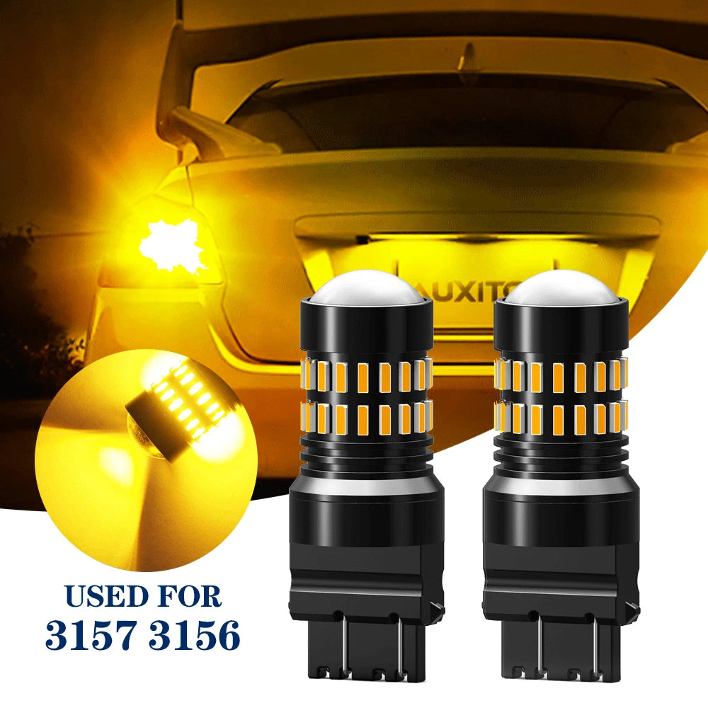 2X AUXITO 3156A 3157 LED Turn Signal Parking Light Bulbs for