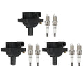 Ignition Coil Set and Spark Plug for Mercedes-Benz C230 SLK230
