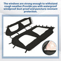 Soft Doors Cab Enclosure Set for Kawasaki Teryx4 (2012–2022)