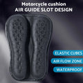 Gel Rear Seat Cushion for Motorcycle (3D Honeycomb)