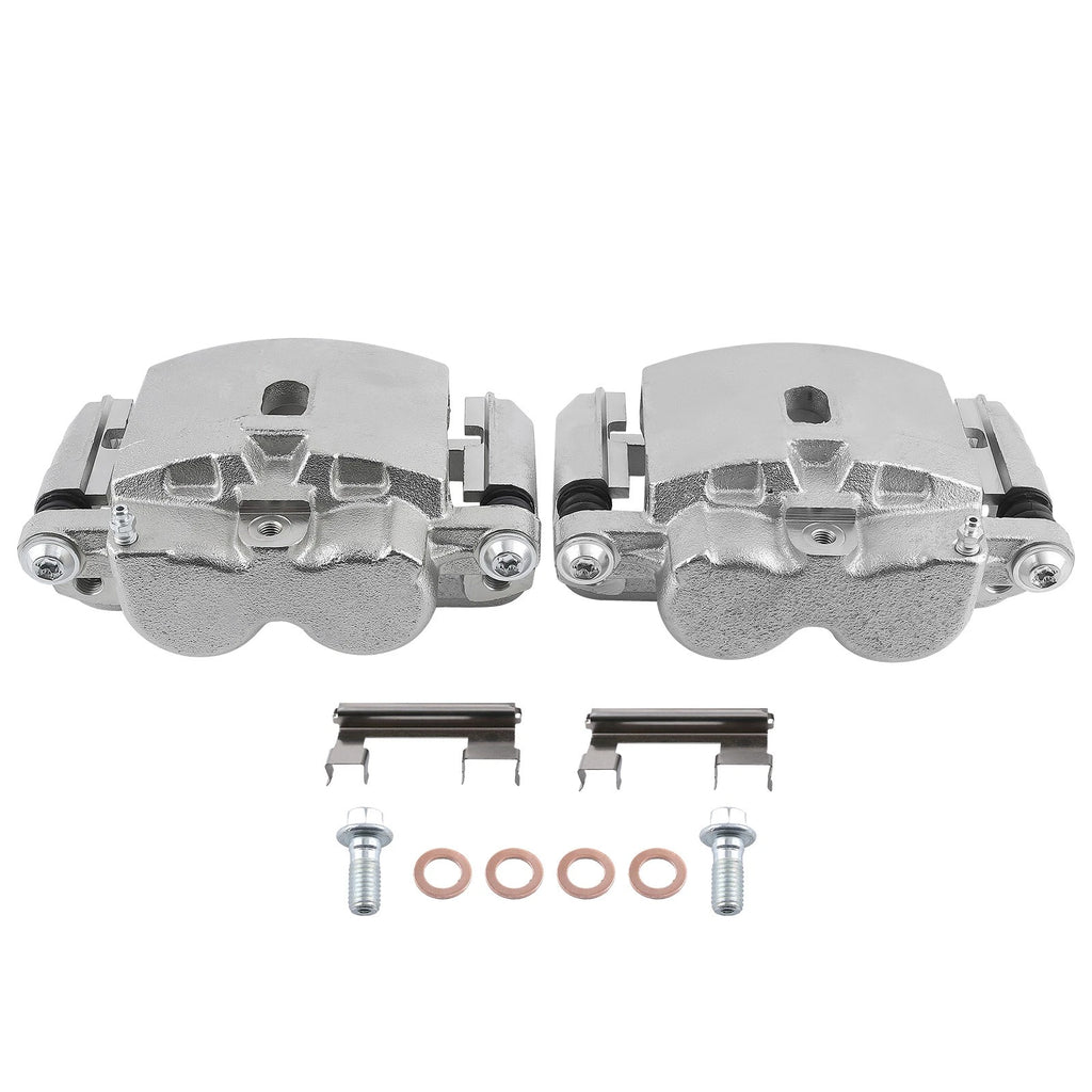 Front Brake Calipers Kit With Bracket for Cadillac Escalade ESV (2015–2020)