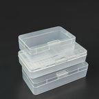 2X Transparent Jewelry Bead Storage Boxes Clear Organizer Container