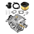 Carburetor Kit with Air Filter & Oil Filter for Husqvarna 372XP 365X (–)