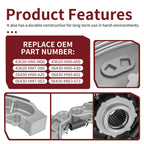 Rear Brake Drum Hub & Shoes for Honda Foreman (1995–2003)