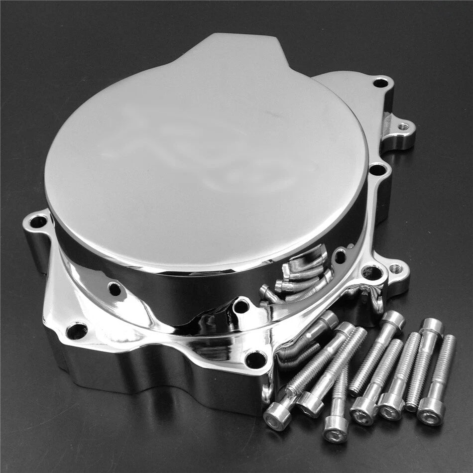 Engine Stator Cover for Yamaha YZF-R6/YZF-R6S (2003–2006) Chrome Left Side