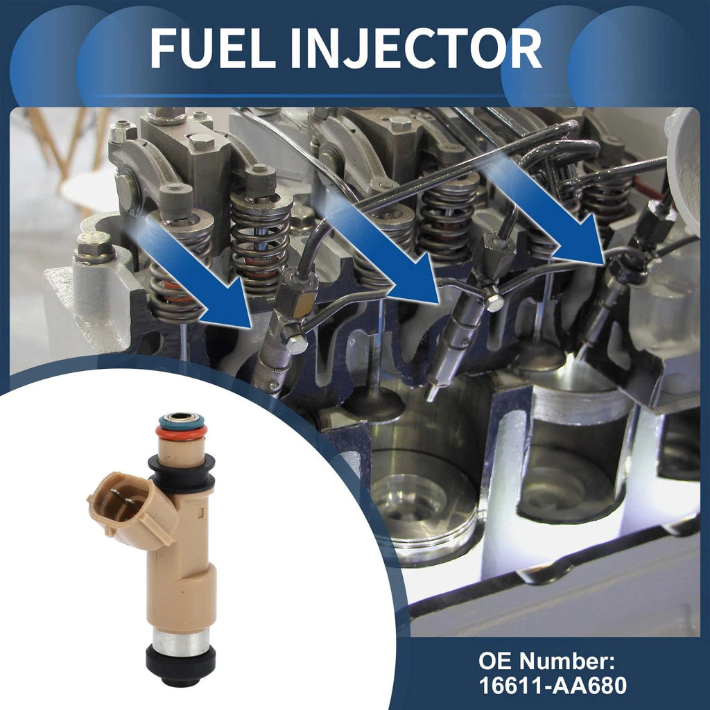 Fuel Injector No.16611-AA680 for Subaru Forester X (2004–2010) 2.5L