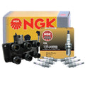NGK DIS Ignition Coil & 6 G-Power Platinum Spark Plugs Kit for Mazda 626 (1998–2002)