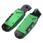 CNC Rear Passenger Footrests Pegs for Yamaha FZ1 YZF R3 (2015-2020)