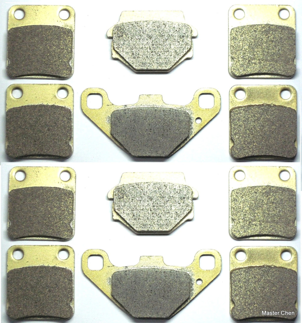Set of 12 Front & Rear Brake Pads for Suzuki Vinson 500 4X4 (2003–2007) Sintered