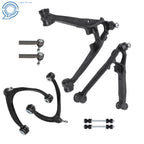 Set of 8 Front Upper and Lower Control Arms Kit for GMC Yukon Cadillac Escalade (2007–2014)
