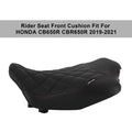 Front Rear Seat Cushion Set for Honda CB CBR 650R (2019–2023) Black