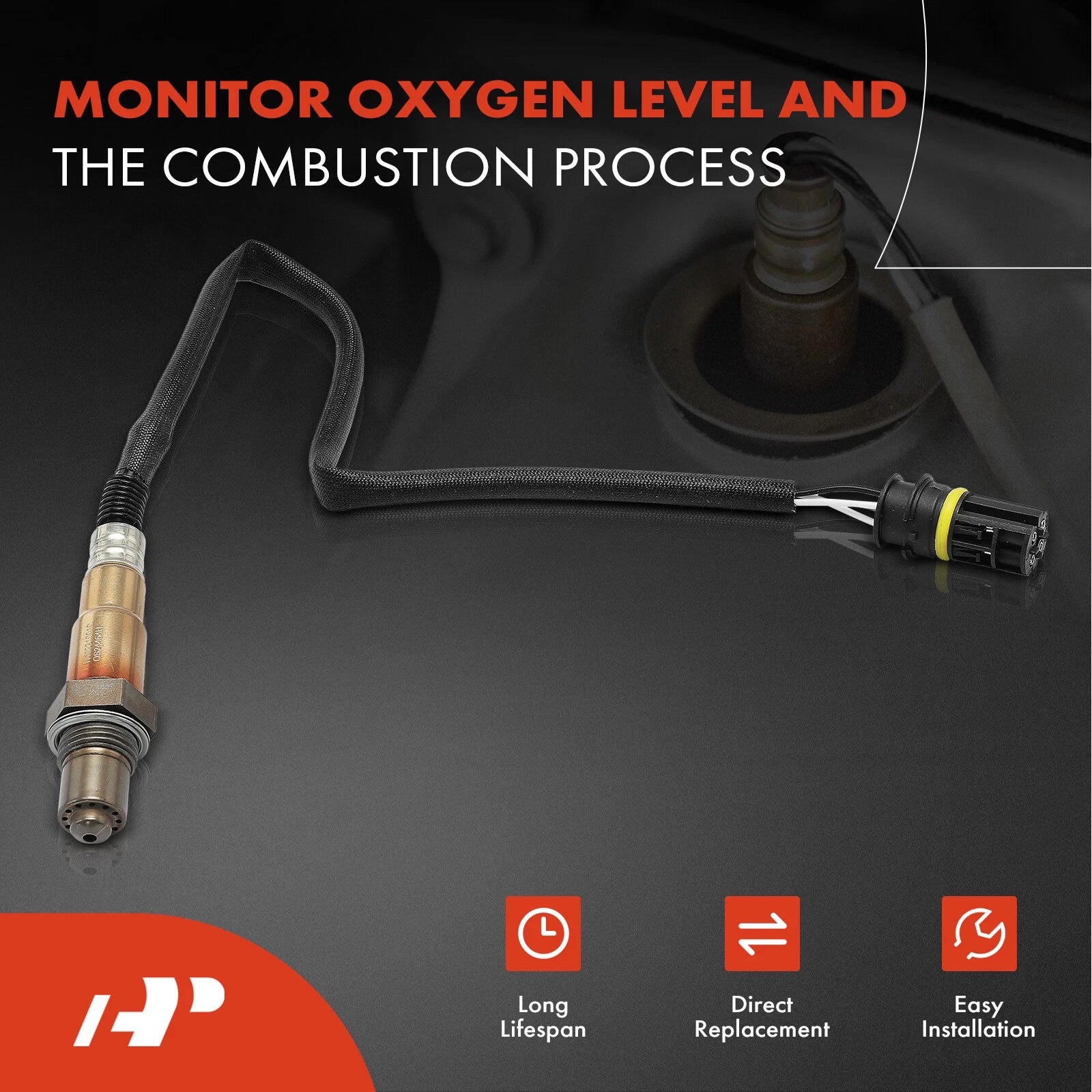 2X O2 Oxygen Sensors for BMW 525i 530i 2006–2007