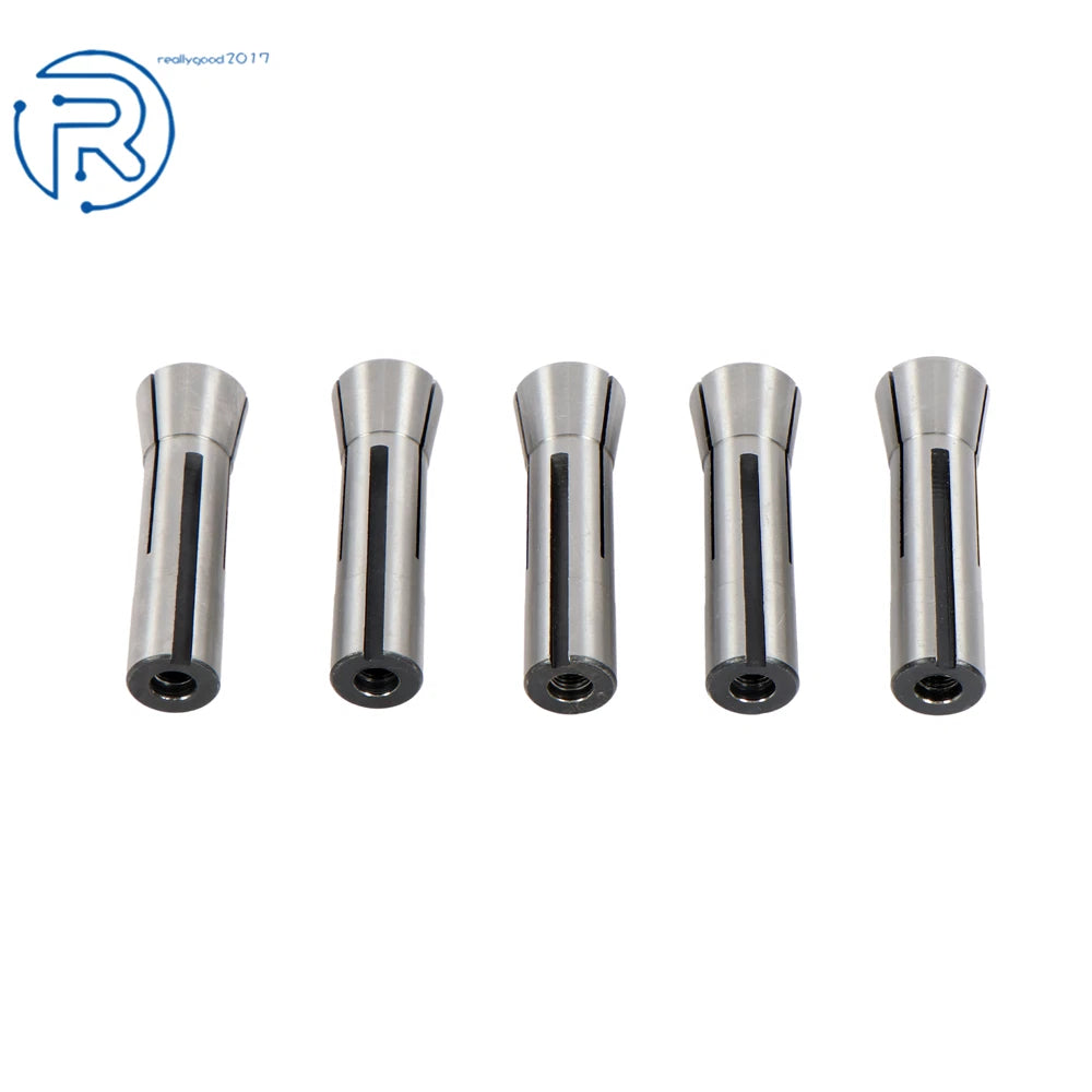 24 Pcs R8 Collet Set for CNC Machines (Precision 1/8" to 7/8")