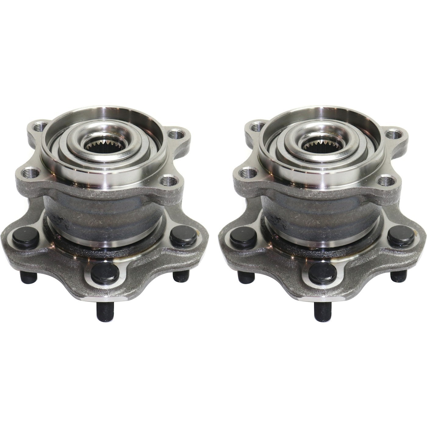 Set of 2 Wheel Hubs for Nissan Rogue (2008–2013) AWD