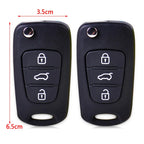 3 Button Car Key Shell Housing for Kia Hyundai ( Specified)