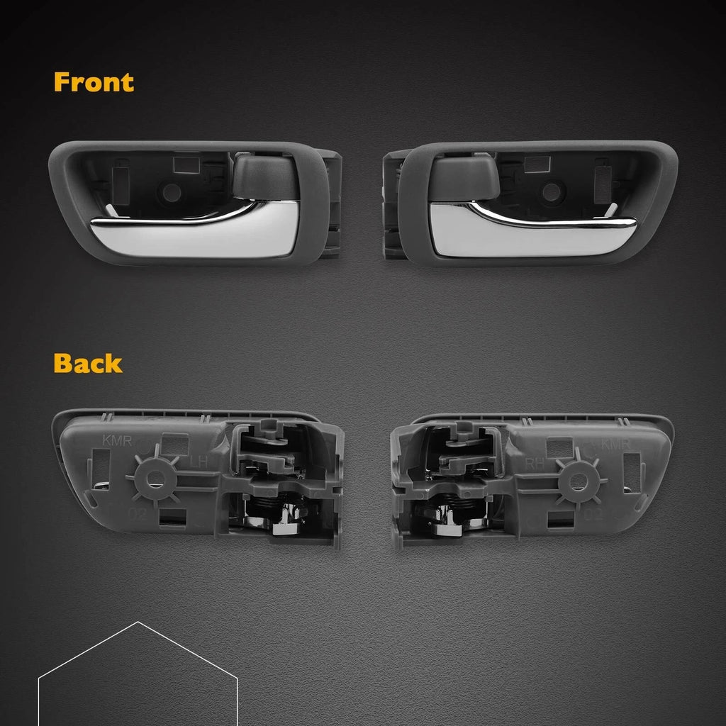 4X Interior Door Handle Set for Toyota Camry (2002–2006)