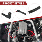Red Spark Plug Wire Set for Volkswagen Passat Audi A4 A6 (1998-2005)