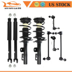 Struts Coil Assembly Shock Absorber Sway Bars Set for Ford Flex (2010–2012)