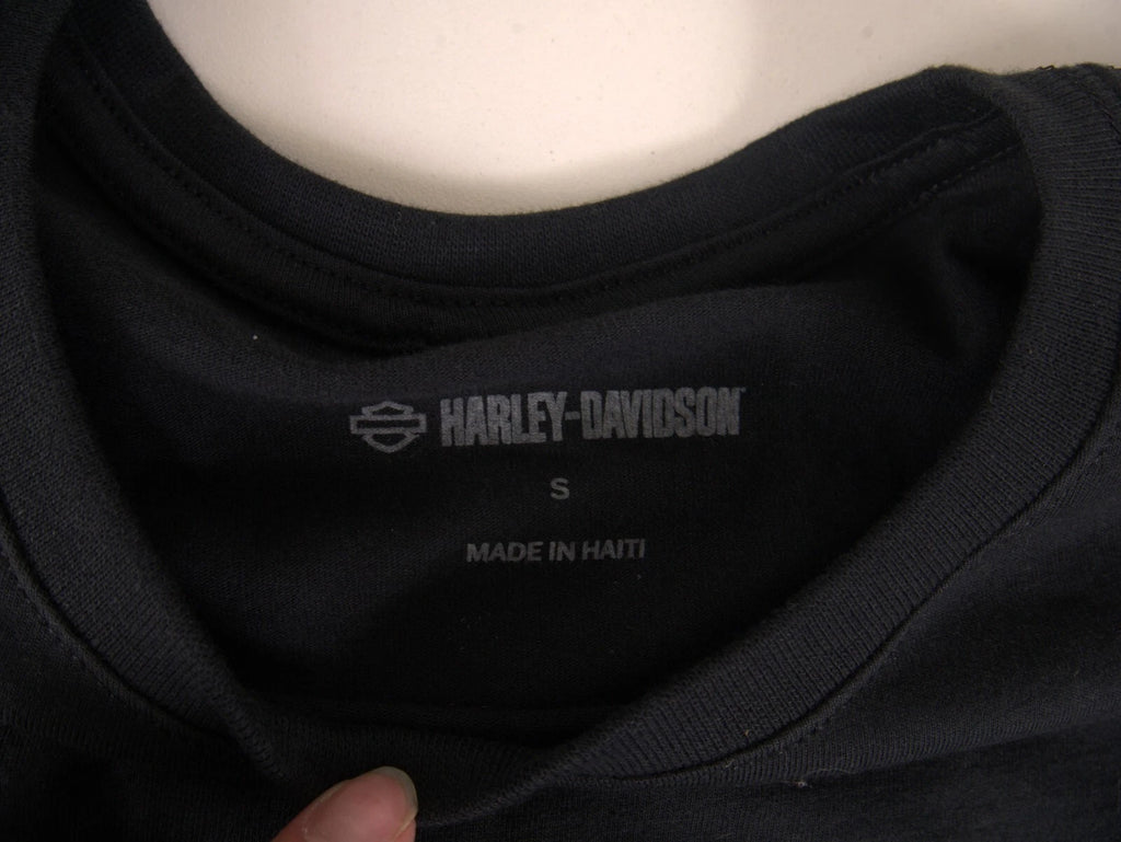 Women's Harley-Davidson #1 Race Graphic Tee, Black, Size Small