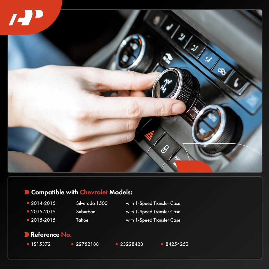 4WD Selector Control Switch for Chevy Silverado 1500 (2007-2019)