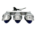 Auxiliary Mini Light Set Blue Watermelon Lenses w Visor for Universal Use