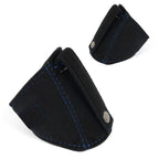 Universal Suede Leather Bucket Seat Belt Holder Protector