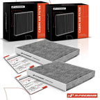 2X Activated Carbon Cabin Air Filter for Porsche Panamera (2010–2016)