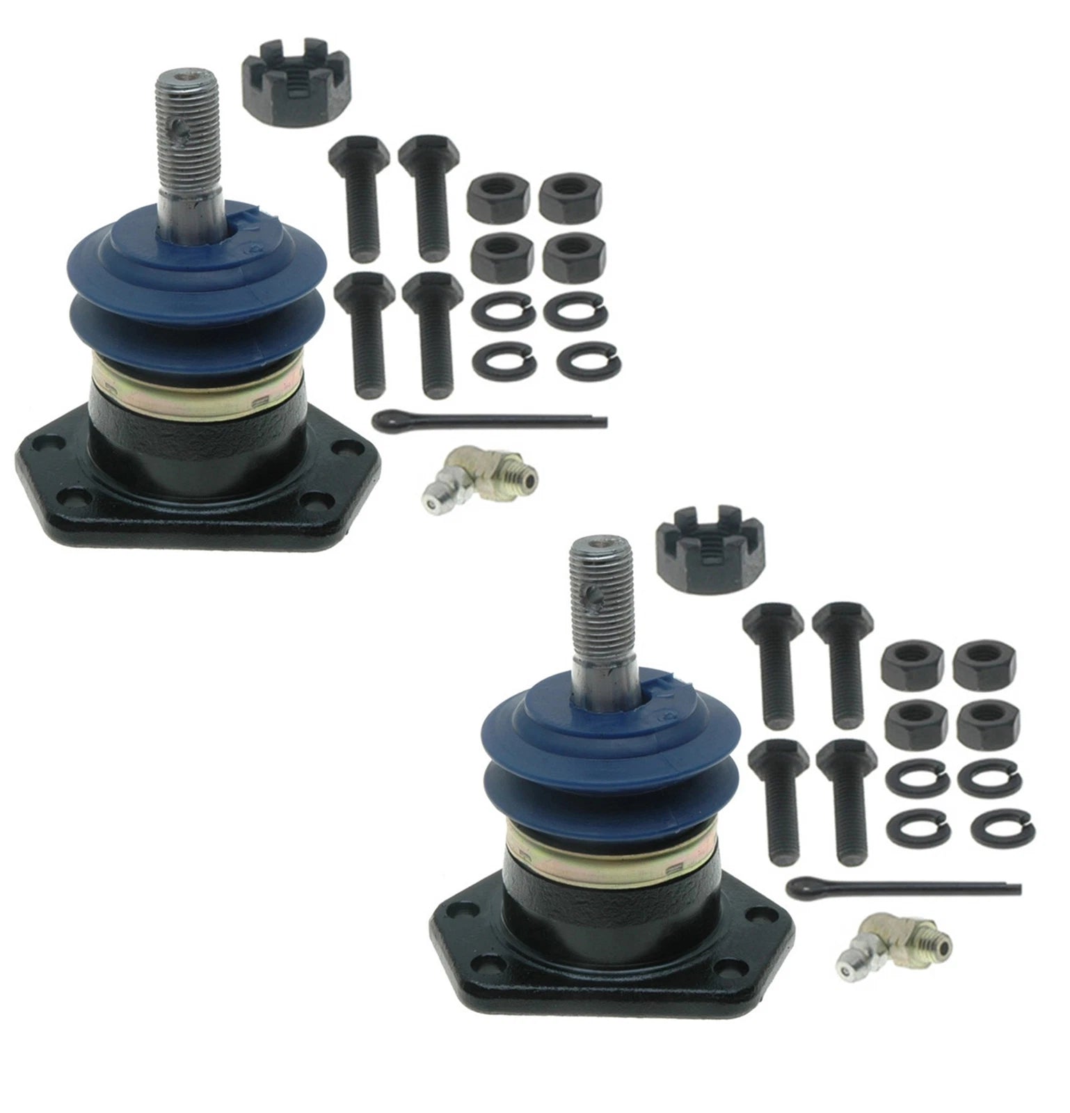 Set of 2 Front Upper Suspension Ball Joints for Buick Chevy GMC (RWD)