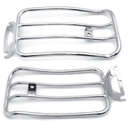 Solo Seat Luggage Rack for Harley Touring FLH/T (1997–2015) (Chrome)