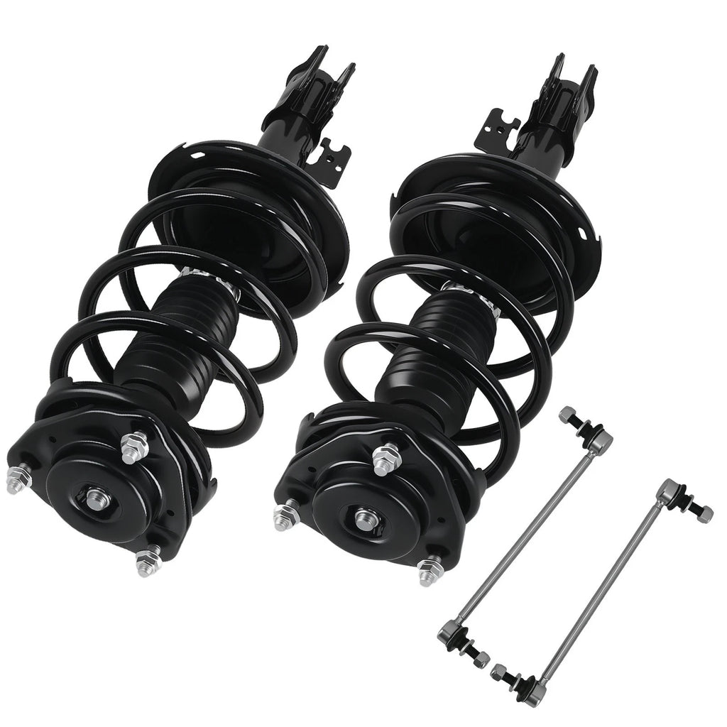 Set of 2 AWD Front Struts with Coil Spring for Toyota Sienna (2011–2014)