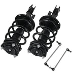 Set of 2 AWD Front Struts with Coil Spring for Toyota Sienna (2011–2014)