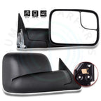 2X Flip Up Manual Tow Mirrors for Dodge Ram 1500 2500 3500 (1994–2001)