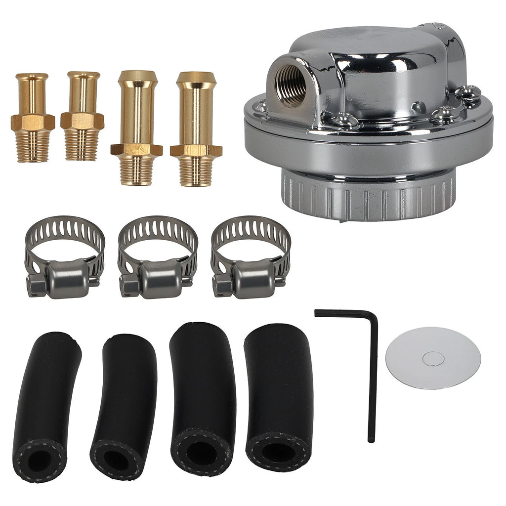 Adjustable Fuel Pressure Regulator 1-6 PSI for Classic Cars Motorcycle