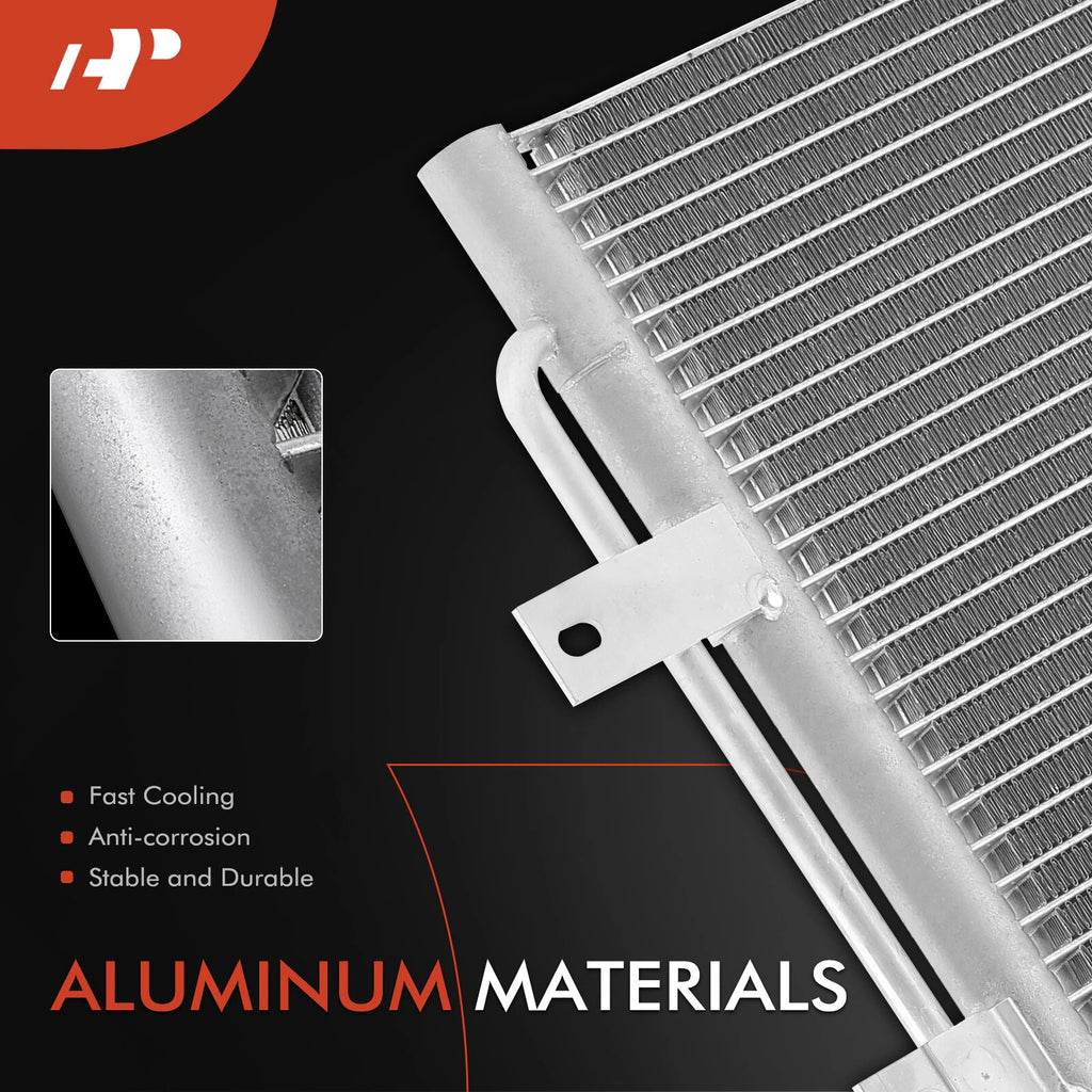 A/C Condenser with Bracket for Jeep Wrangler (2012-2018)